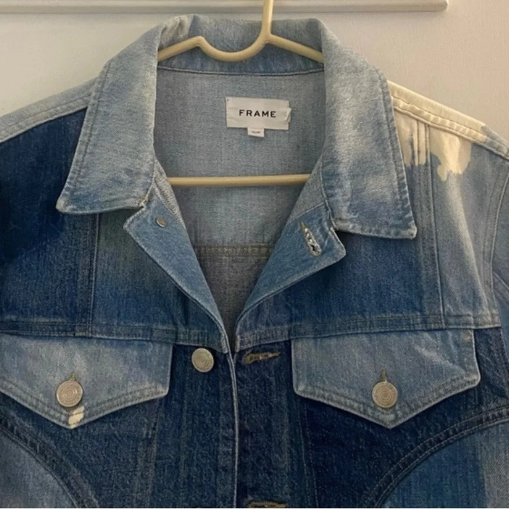 Frame Crop Denim Jacket - Picture 3 of 3